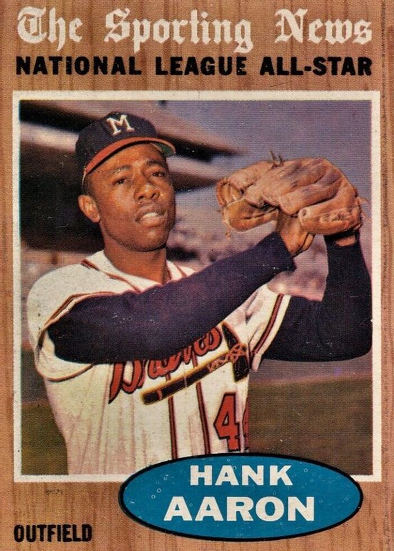 Hank Aaron 1962 Topps #394 All-Star BVG 9