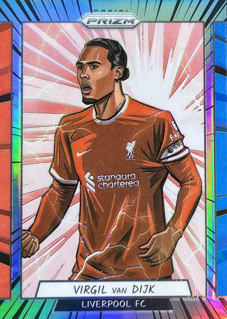 Virgil van Dijk 2023 Prizm Premier League #13 Manga /(SSP) Price Guide -  Sports Card Investor