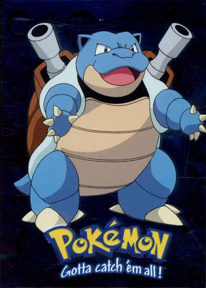 Blastoise 1999 Topps Pokemon Movie Edition #E9 Foil Price Guide
