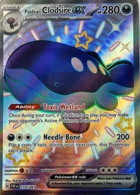 Buy Paldean Clodsire ex 244/193 Ultra Rare - Pokemon TCG SV02