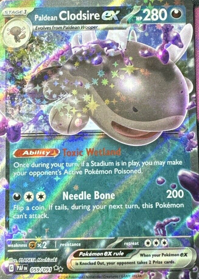 Paldean Clodsire ex Pokemon Cards Price Guide - Sports Card Investor