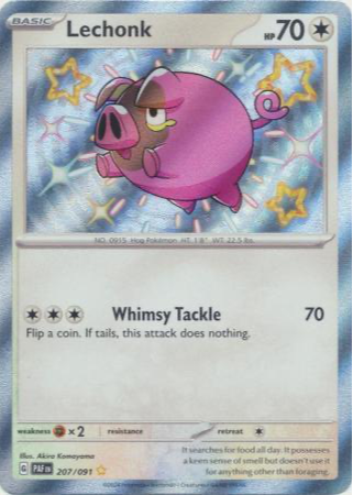 lechonk pokemon card Pokemon TCG Scarlet and Violet Lechonk # 155 Base Set Common — Collectible  Craze America main image 1