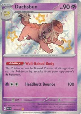 2024 Scarlet & Violet: Paldean Fates #161/091 Shiny Rare