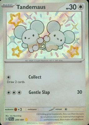 2024 Scarlet & Violet: Paldean Fates #209/091 Shiny Rare