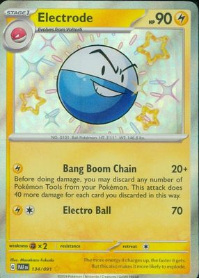 2024 Scarlet & Violet: Paldean Fates #134/091 Shiny Rare