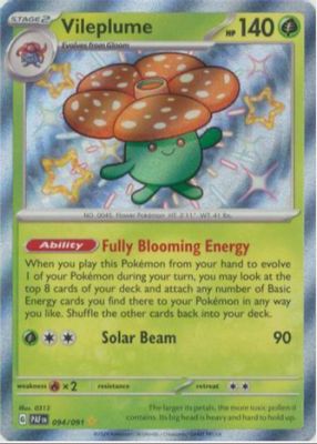 2024 Scarlet & Violet: Paldean Fates #094/091 Shiny Rare