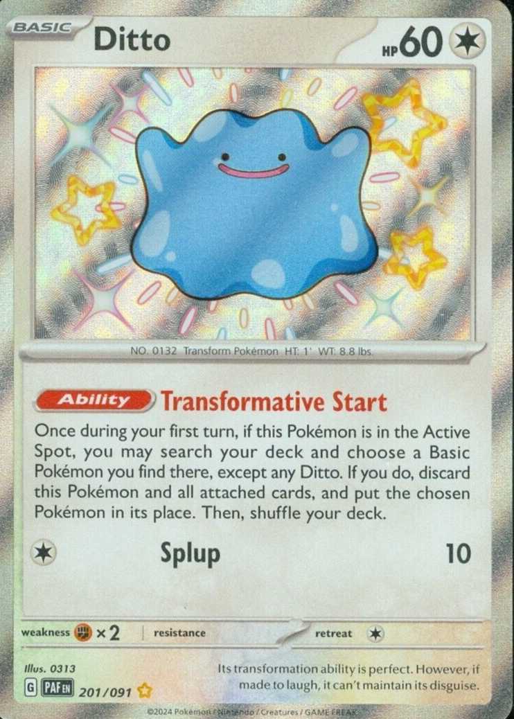 rare ditto pokemon card Ditto (JP) 144/190 - Shiny Treasure ex