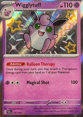 2024 Scarlet & Violet: Paldean Fates #147/091 Shiny Rare
