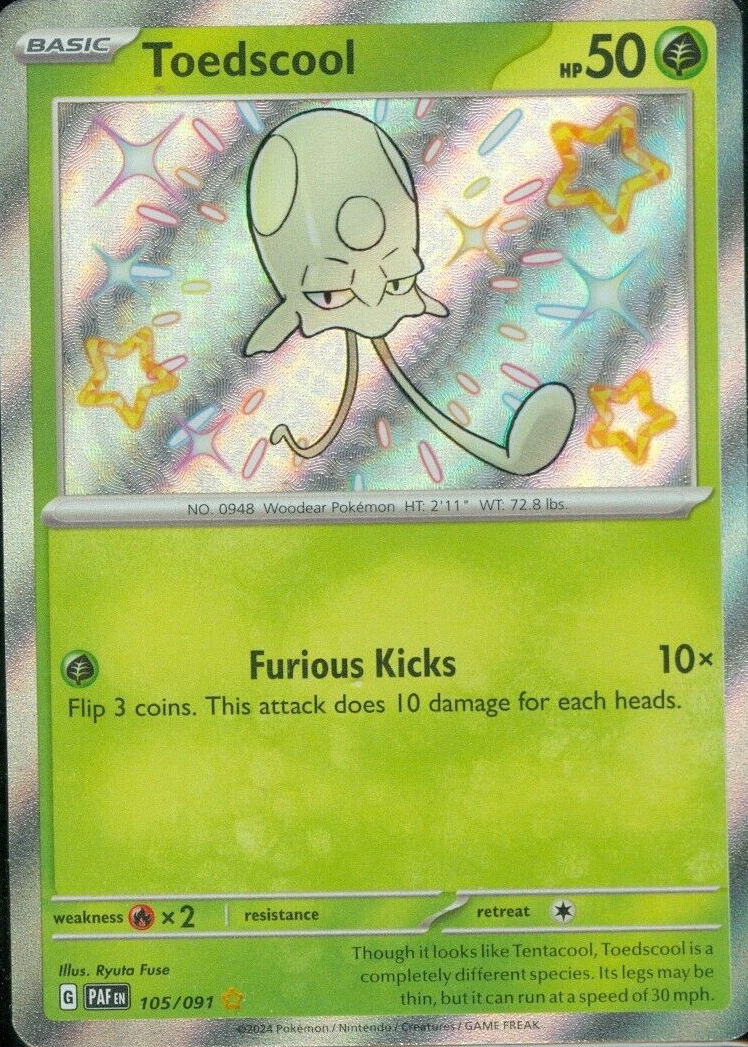 toedscool pokemon card value (201/198)  PokeGuard Description coming soon... 118/197 Toedscool : Common Card