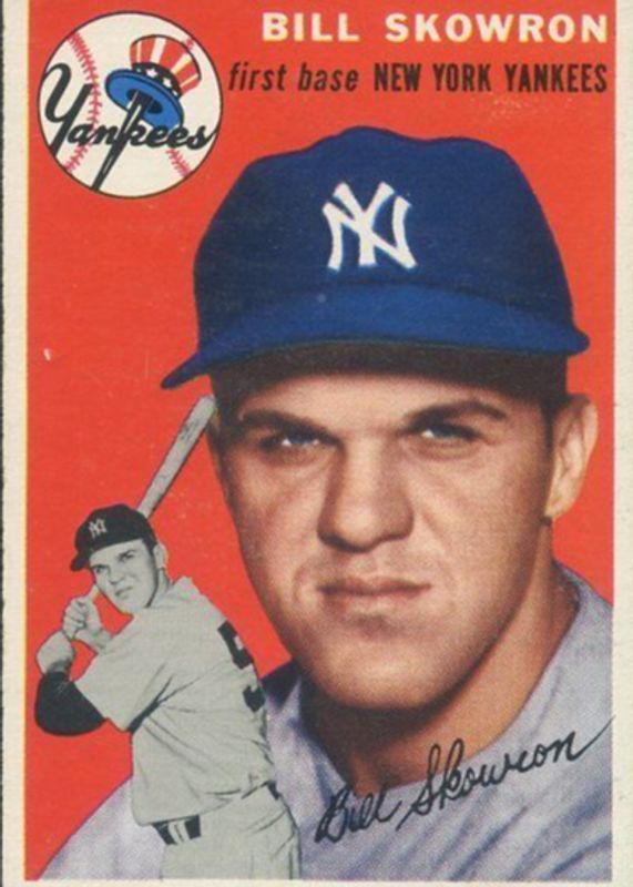 Bill Skowron 1954 Topps #239 Base Rookie SGC 4