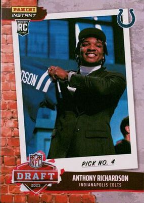 2023 Panini Instant #DN4 Draft Night (Print Run: 2,419)