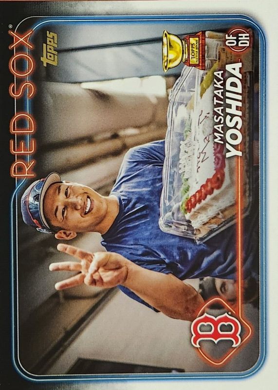 Masataka Yoshida 2024 Topps #228 Golden Mirror Image Variation /(SSP) RAW