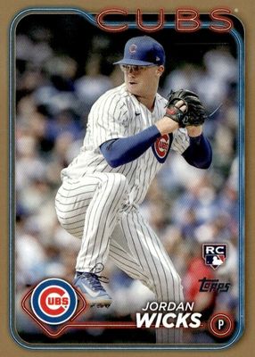 Jordan Wicks 2024 Topps Chrome #RA-JWS Rookie Autographs