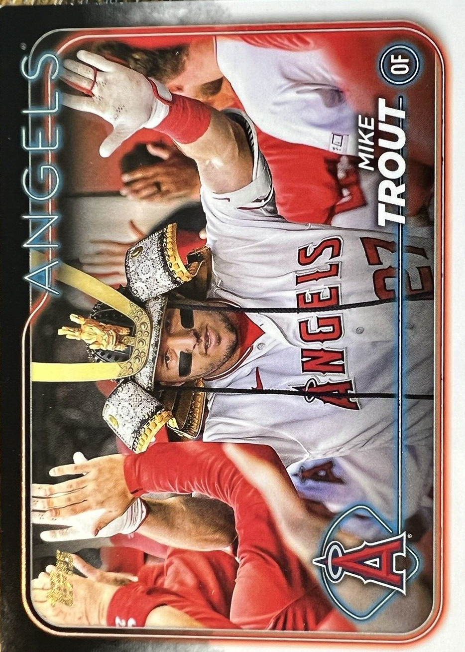 2014 Topps SSP マイク・トラウト　GATORADE イメージ 6847_112_7031_27
