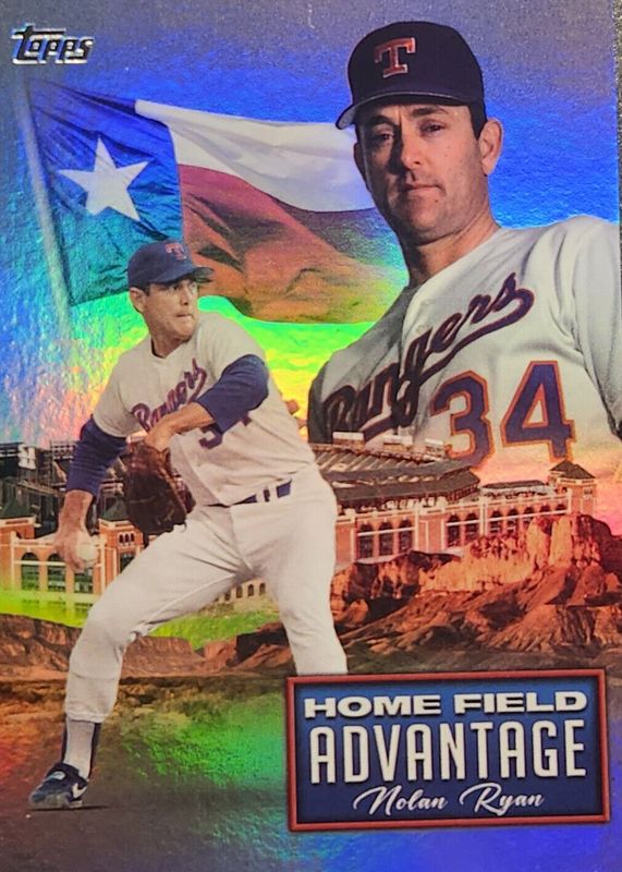 Nolan Ryan 2024 Topps #LHA-8 Legendary Home Field Advantage /(SSP) SGC 9