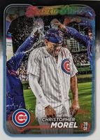 2021 Bowman Chrome Sapphire Christopher Morel 1st Yellow /50