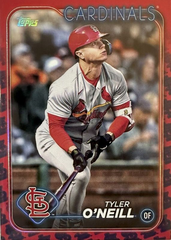 Tyler O'Neill 2024 Topps #169 Team Color Border Variation /(SSP) SGC 10