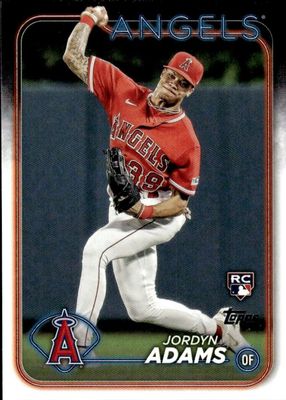 Toppsカード Jordyn Adams Jordyn Adams 2024 Topps Heritage RC #396 Chrome Refractor