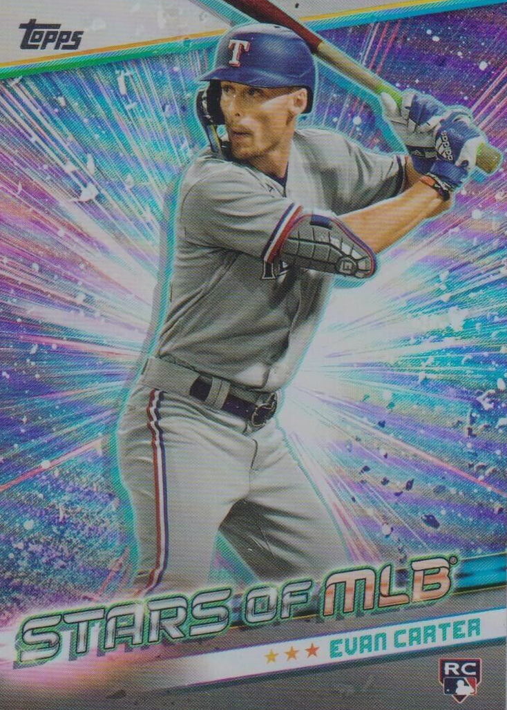 Evan Carter 2024 Topps #SMLB-47 Stars of MLB Price Guide - Sports