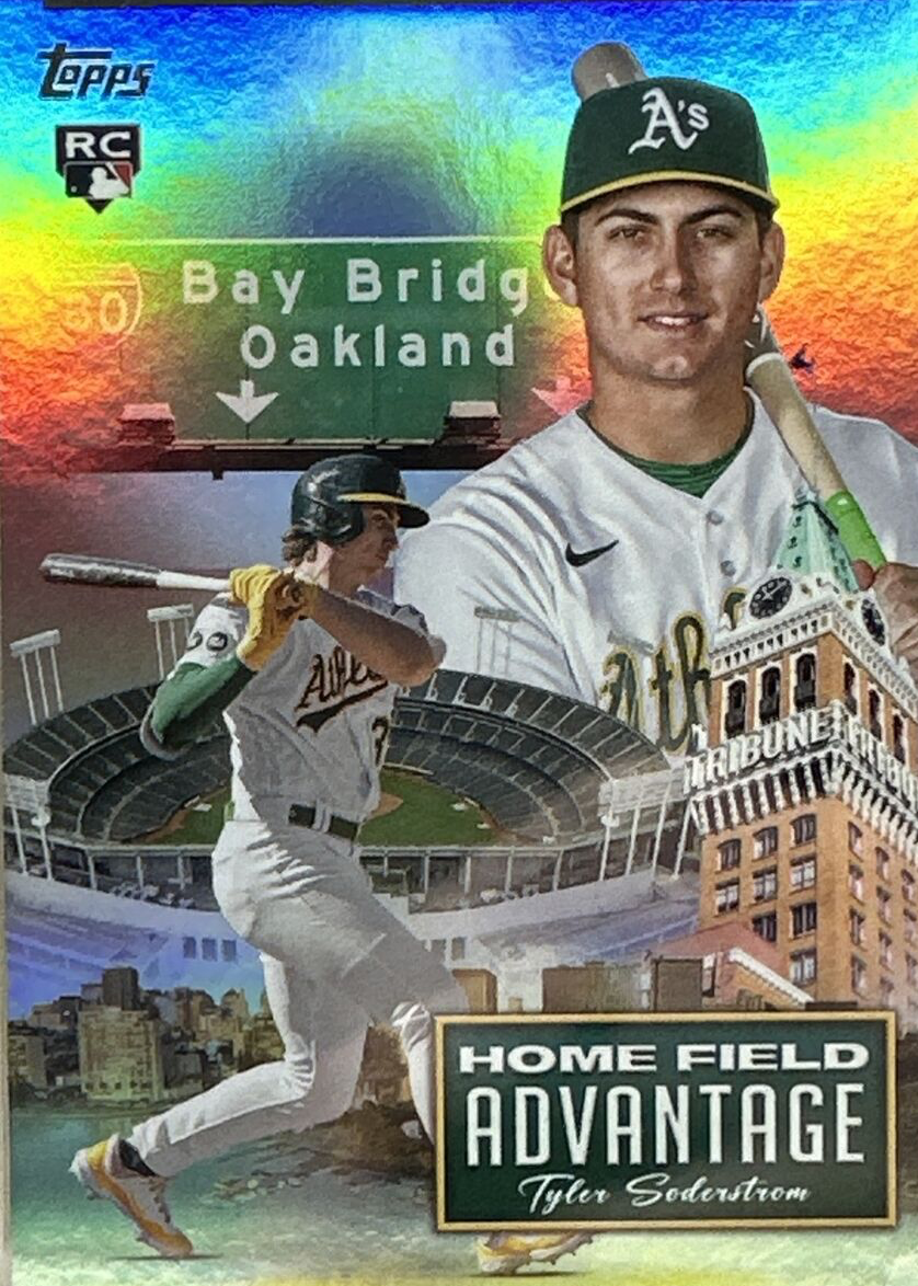 Tyler Soderstrom 2024 Topps #HFA-18 Home Field Advantage /(SSP