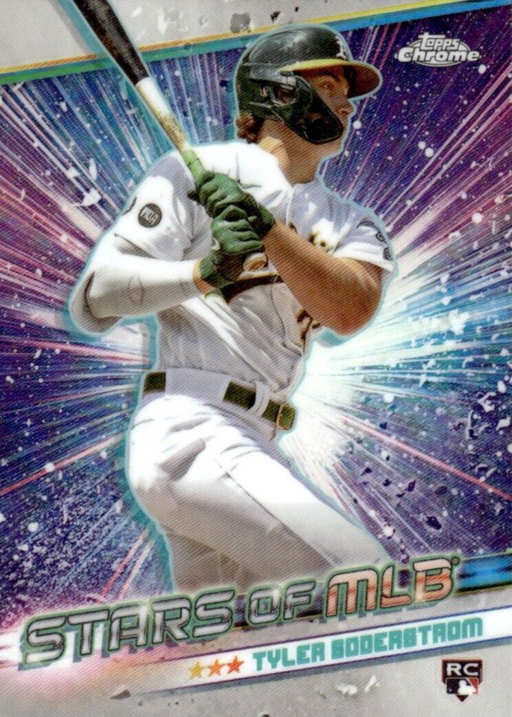 Tyler Soderstrom 2024 Topps #CSMLB-18 Stars of MLB Chrome Price 