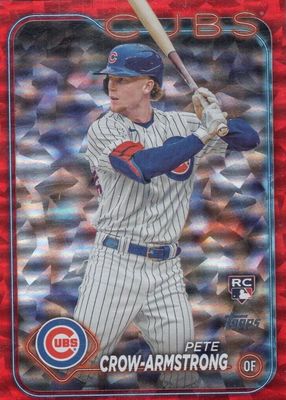 2024 Topps #407 Red Crackle Foilboard /199