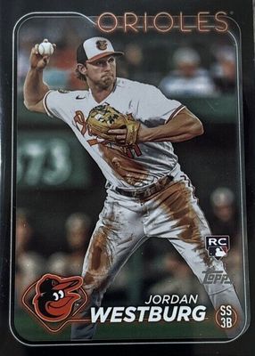 Jordan Westburg 2024 Stadium Club #SCBA-JW Autographs - Red Foil 