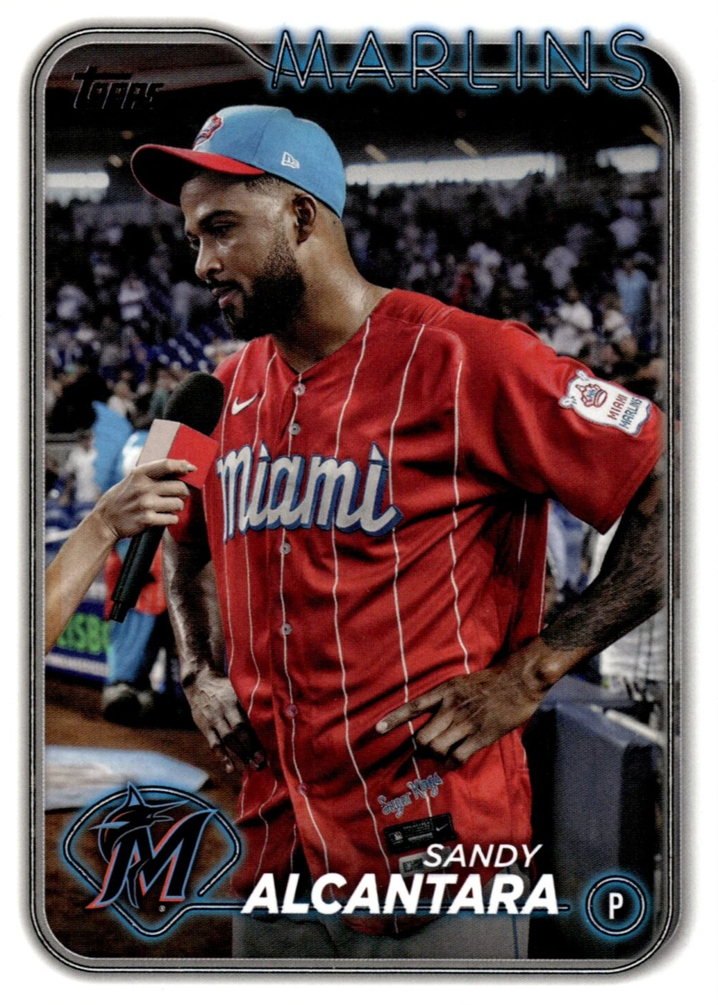 topps FIVESTAR Sandy Alcantara 貴 直書きサイン