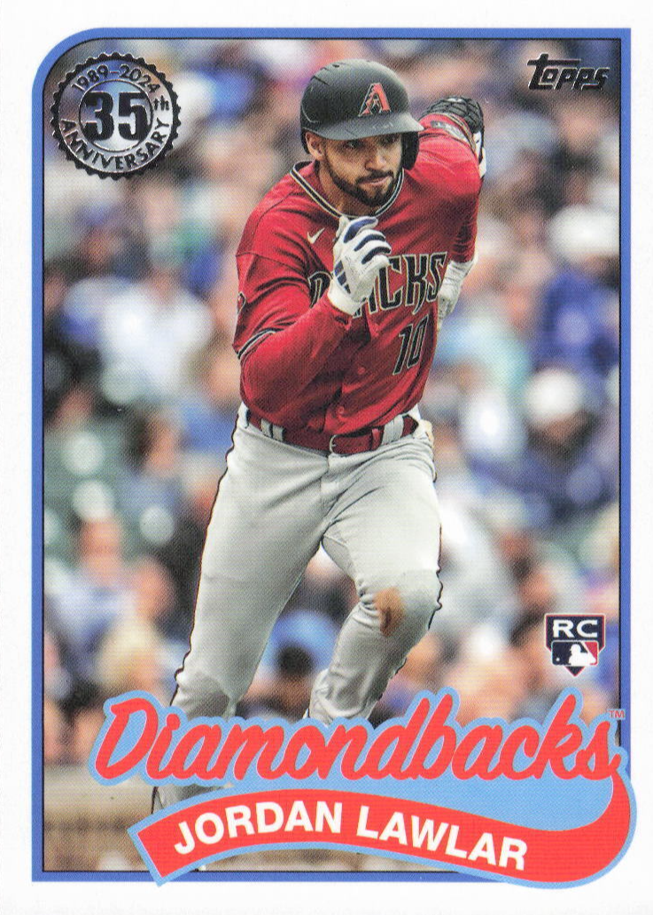 Jordan Lawlar 2024 Topps #89B-1 1989 Topps Price Guide - Sports 