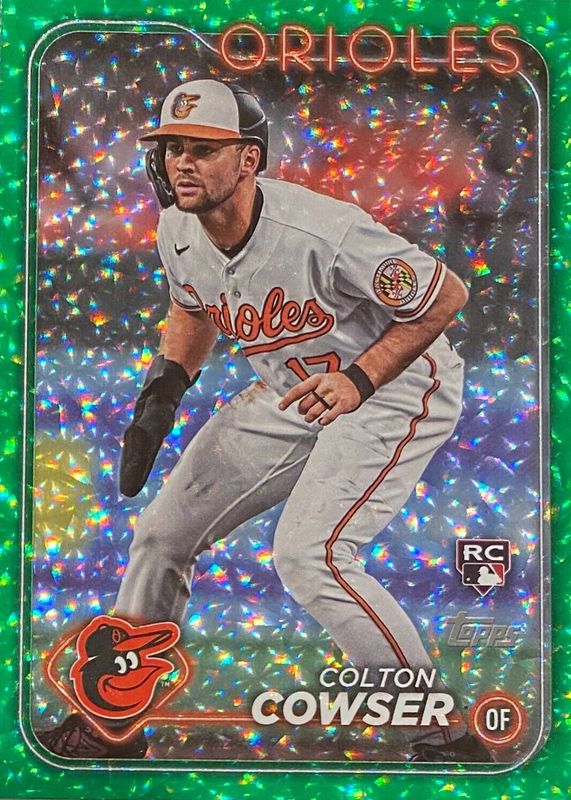 2024 Topps #257 Green Crackle Foilboard /499