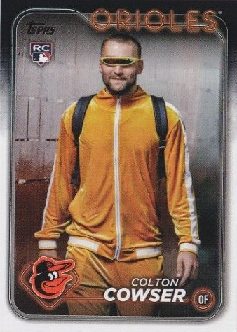 Colton Cowser 2024 Topps #257 Golden Mirror Image Variation /(SSP