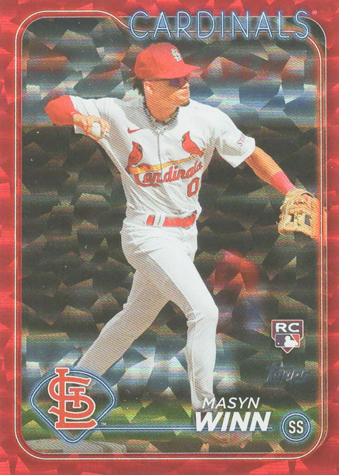 MLB - 【Topps】 2024 MLB MASYN WINN 選手 2024 Topps Series 2 Masyn Winn Stars of MLB #SMLB-54