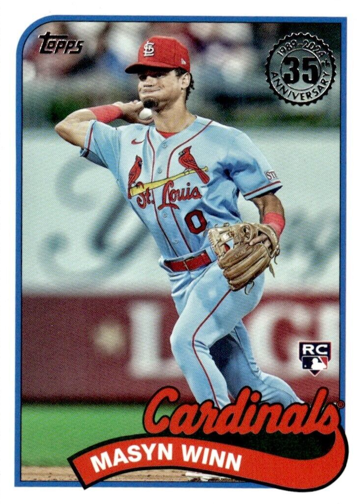 MLB - 2024 Topps MLB MASYN WINN 選手 Masyn Winn 2024 Topps #480 Gold /2024 Price Guide - Sports