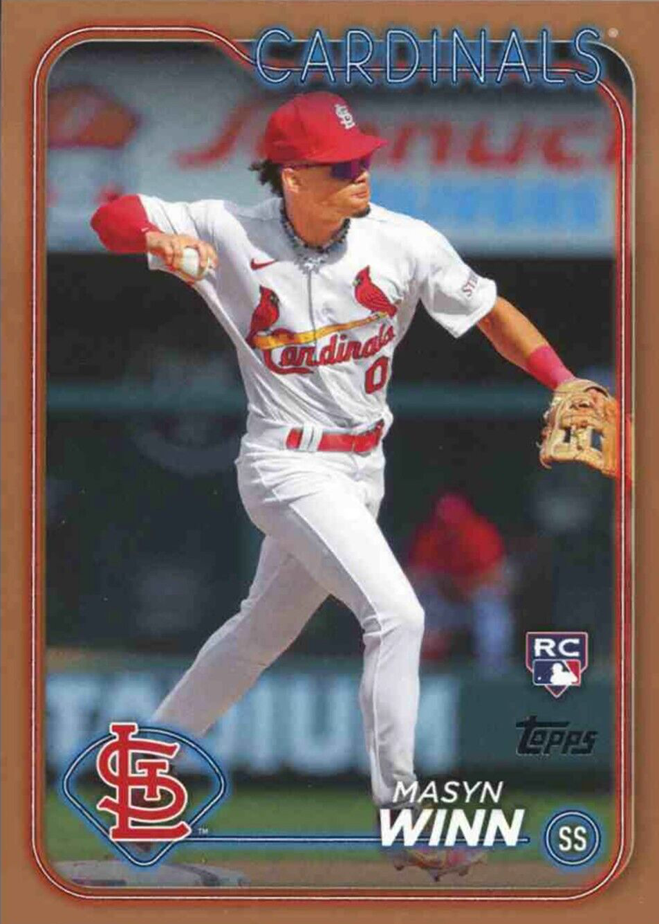 MLB - 【Topps】 2024 MLB MASYN WINN 選手 2024 Topps Masyn Winn Rookie #480 St. Louis Cardinals
