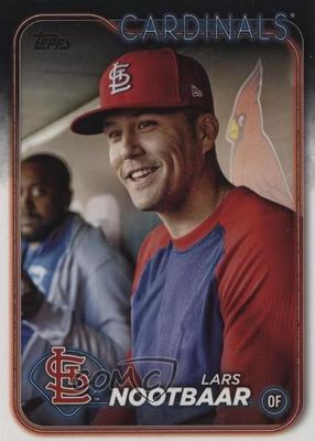 Lars Nootbaar 2022 Topps Chrome #19 Purple Speckle Refractor