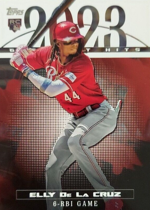 エリーデラクルーズ　topp 2023 サイクルヒット デラクルーズがMLBデビュー15試合目でサイクルヒット！ 驚異の