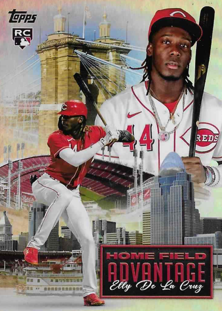 Topps - topps エリー・デラクルーズ HFA-1 RC 2024 Elly De La Cruz 2024 Topps #HFA-1 Home Field Advantage /(SSP