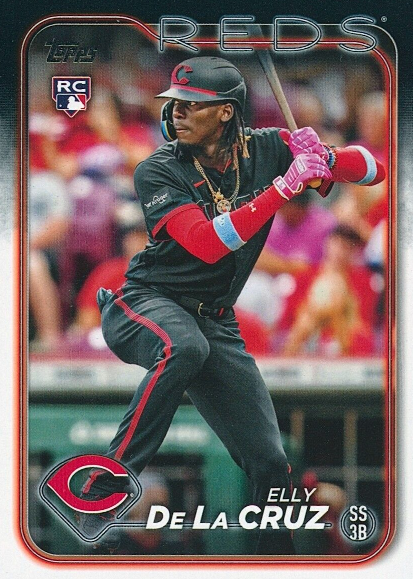 Elly De La Cruz 2024 Topps #141 Base Price Guide - Sports Card 