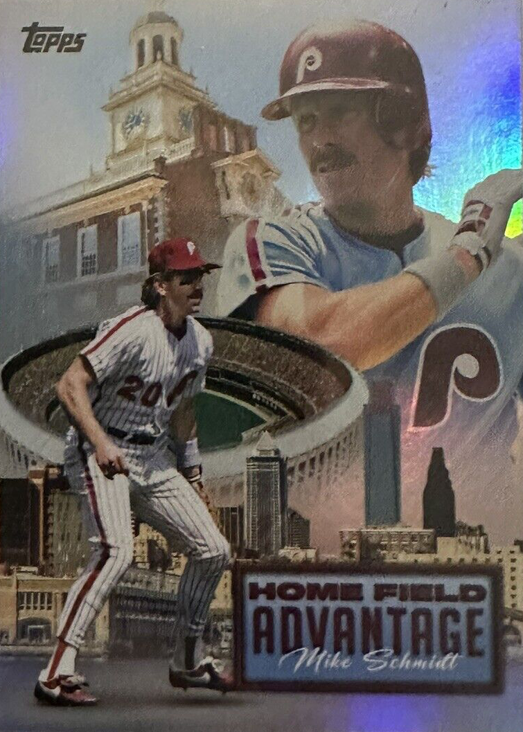 Mike Schmidt 2024 Topps #LHA-1 Legendary Home Field Advantage
