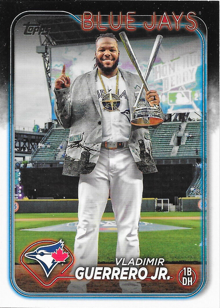 Vladimir Guerrero Jr. 2024 Topps #330 Golden Mirror Image