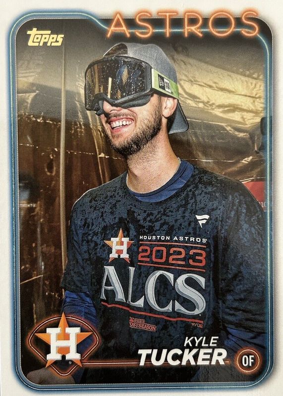 Kyle Tucker 2024 Topps #551 Golden Mirror Image Variation /(SSP) SGC 10