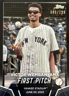 2024 Topps #FP-1 First Pitch - Black /299