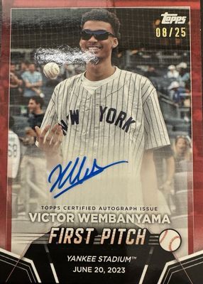 2024 Topps #FPA-VW First Pitch Autographs - Red /25