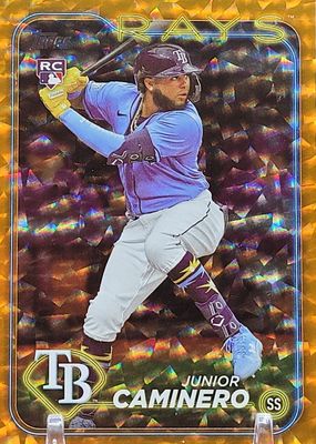 2024 Topps #628 Orange Crackle Foilboard /299