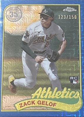 2024 Topps Silver Pack #2T89C-66 1989 Chrome Promo - Blue Refractor (Series 2) /150