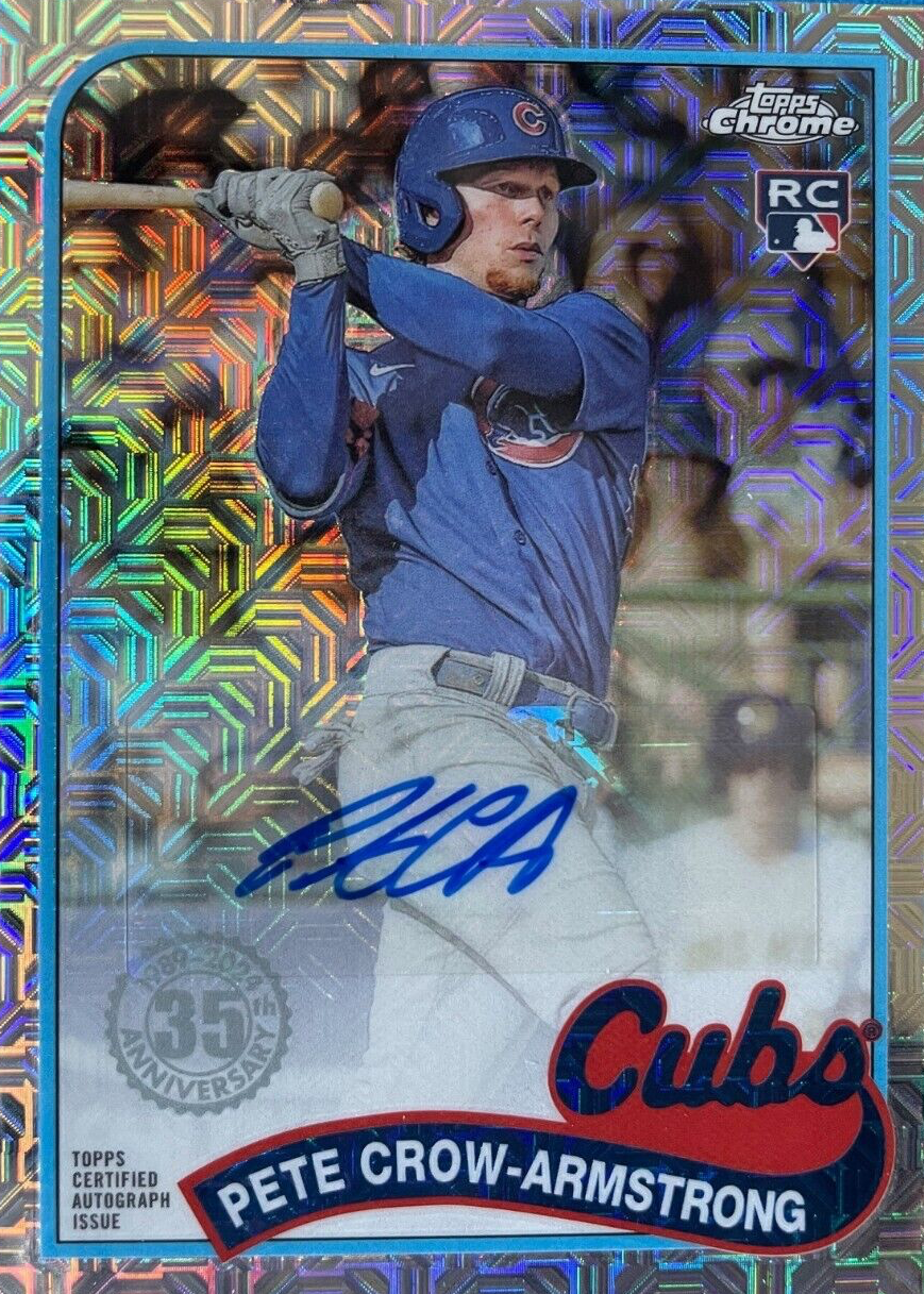 Pete Crow-Armstrong 2024 Topps Silver Pack #2T89C-64 1989 Chrome