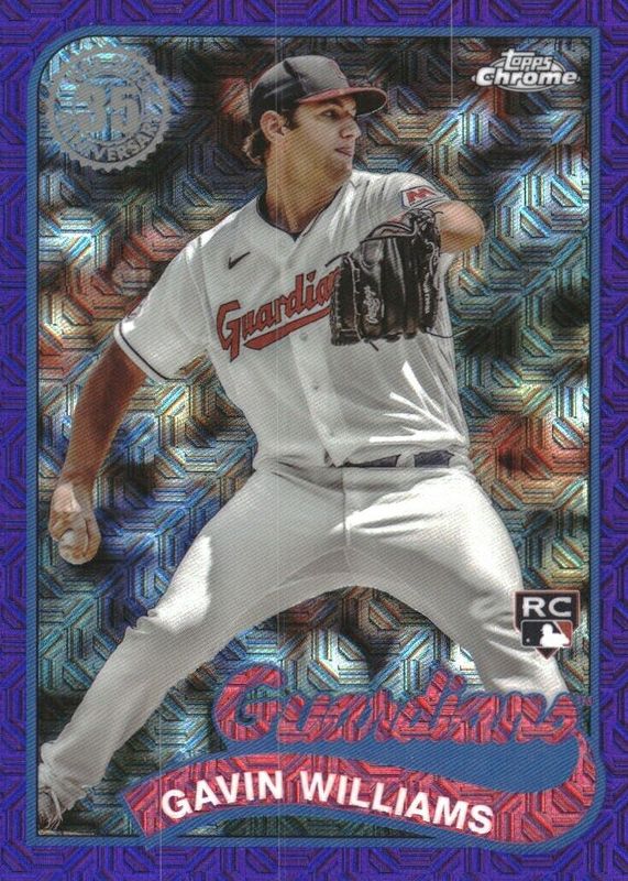 2024 Topps Silver Pack #T89C-42 1989 Chrome Promo - Purple Refractor (Series 1) /75