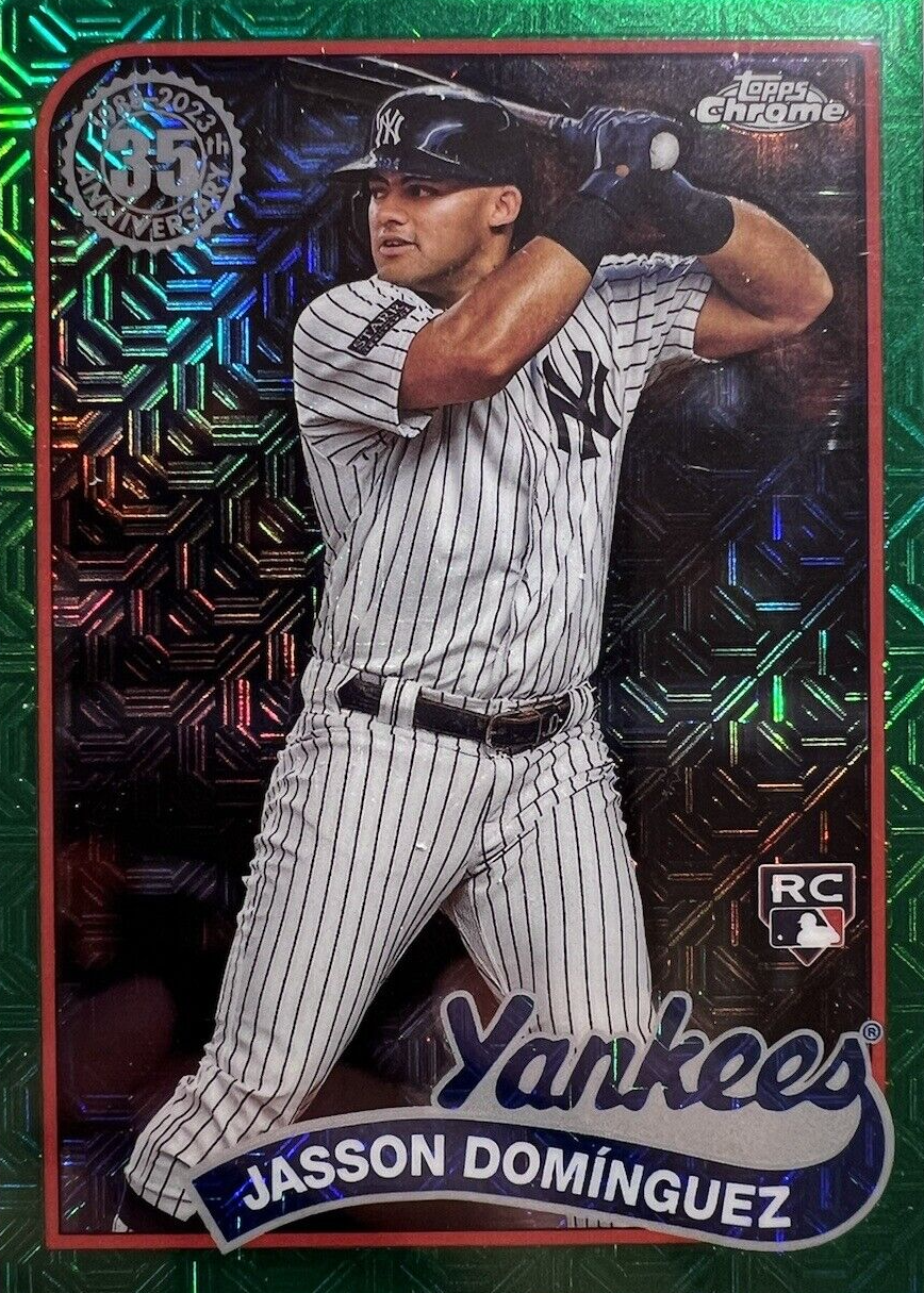 JASSON DOMINGUEZ 2020 Panini Prizm DP RC Auto #/99 NY