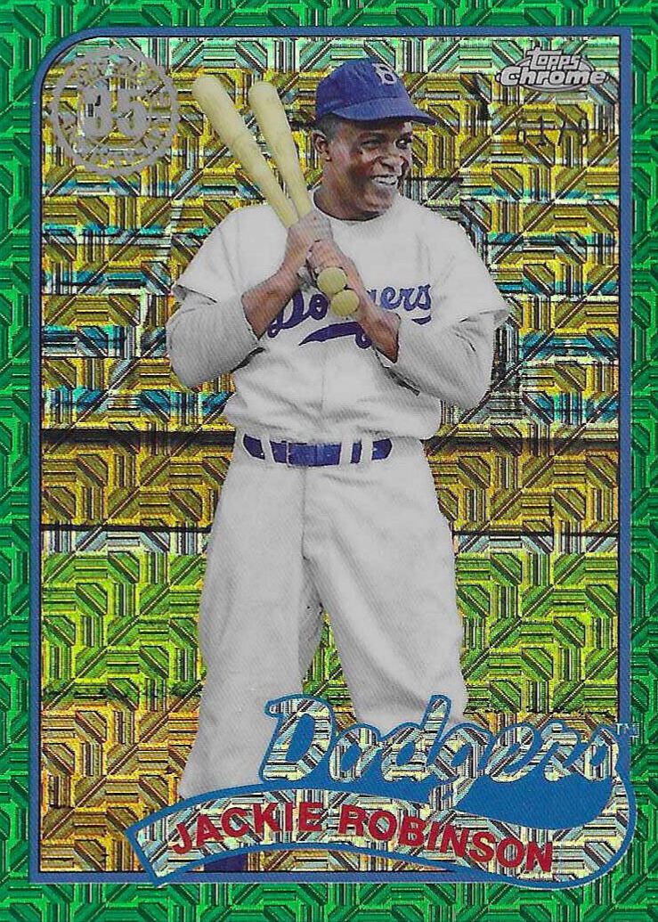 Jackie Robinson 2024 Topps Silver Pack #2T89C-67 1989 Chrome Promo