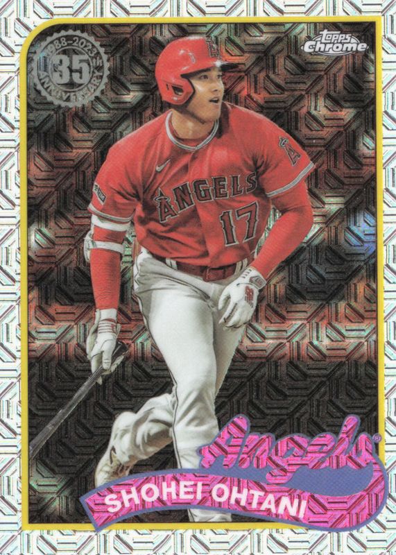 Shohei Ohtani 2024 Topps Silver Pack #T89C-73 1989 Chrome Promo (Series 1) SGC 9